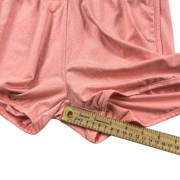 Aqua Swim Womens Sz S Pink white Dolphin Short Bottom Athletic Stretch - Picture 11 of 15